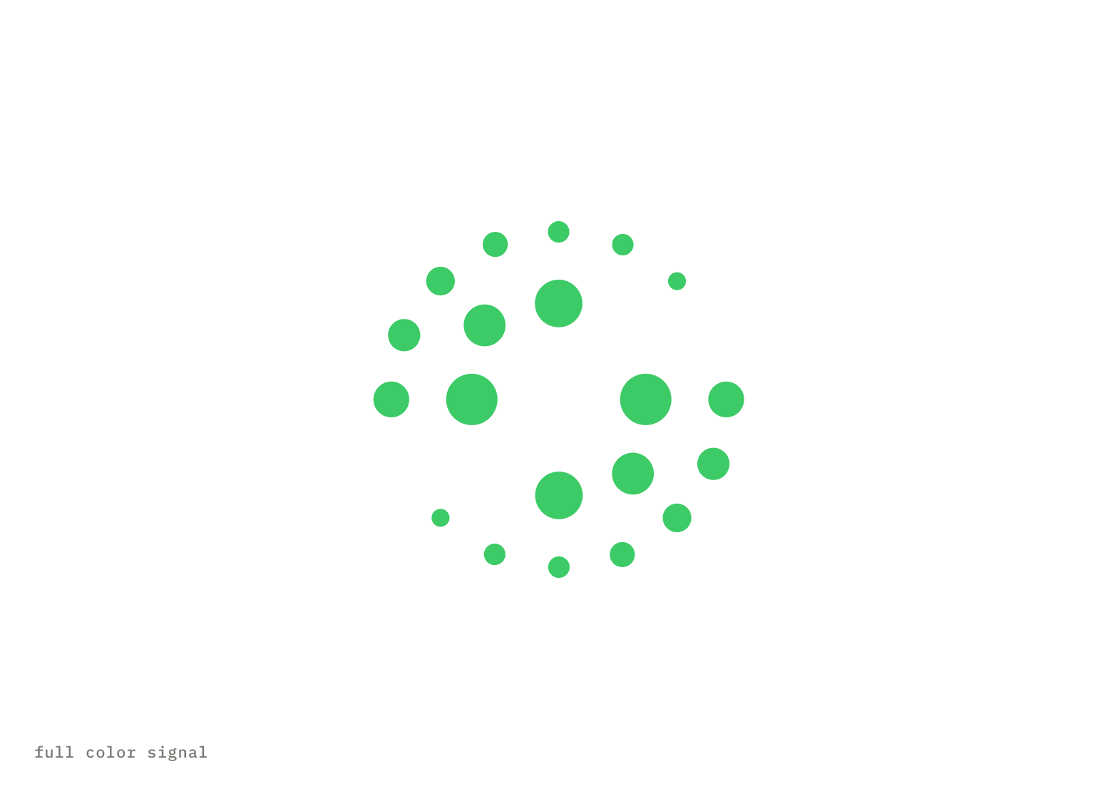 Full color signal