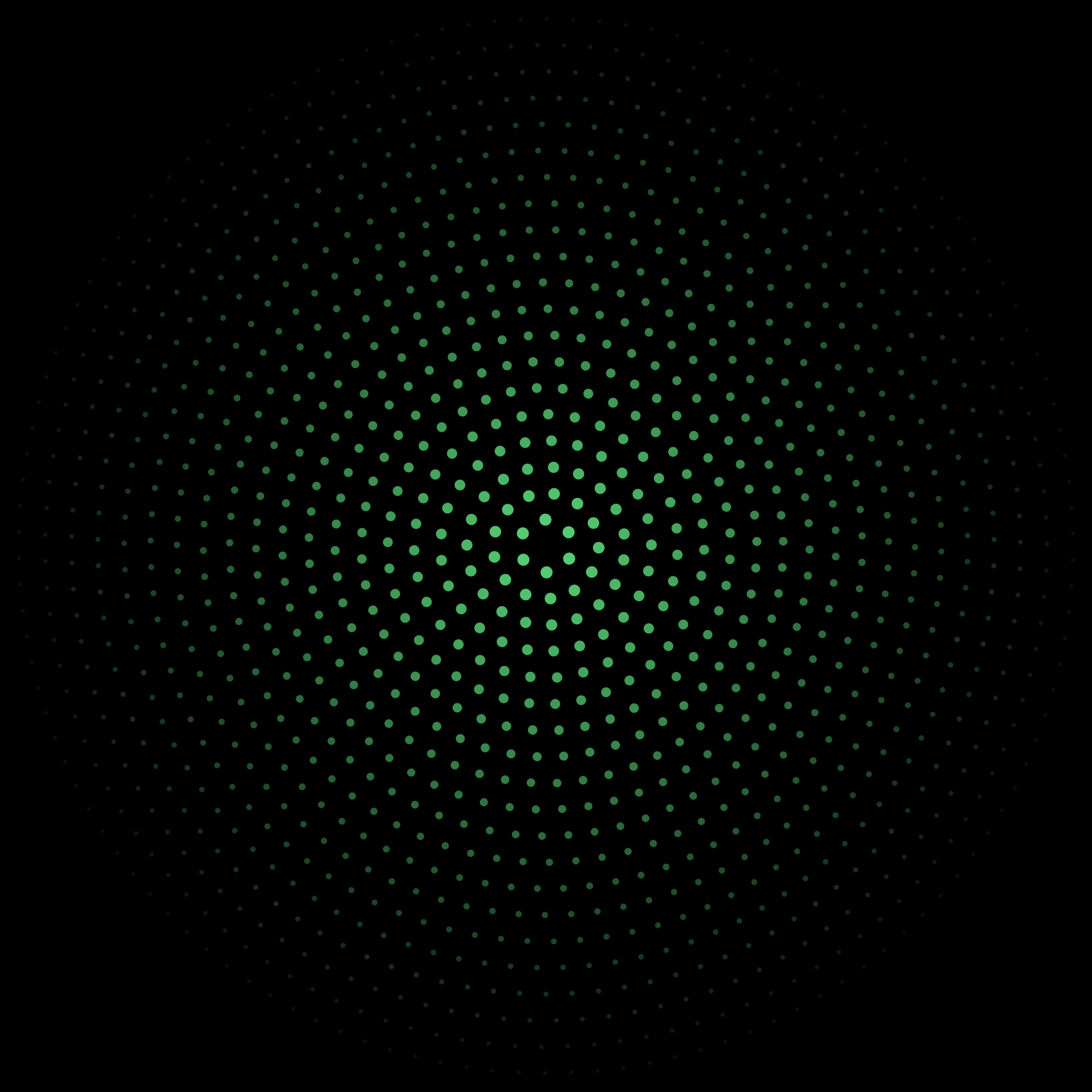 Radar pattern, mono variant